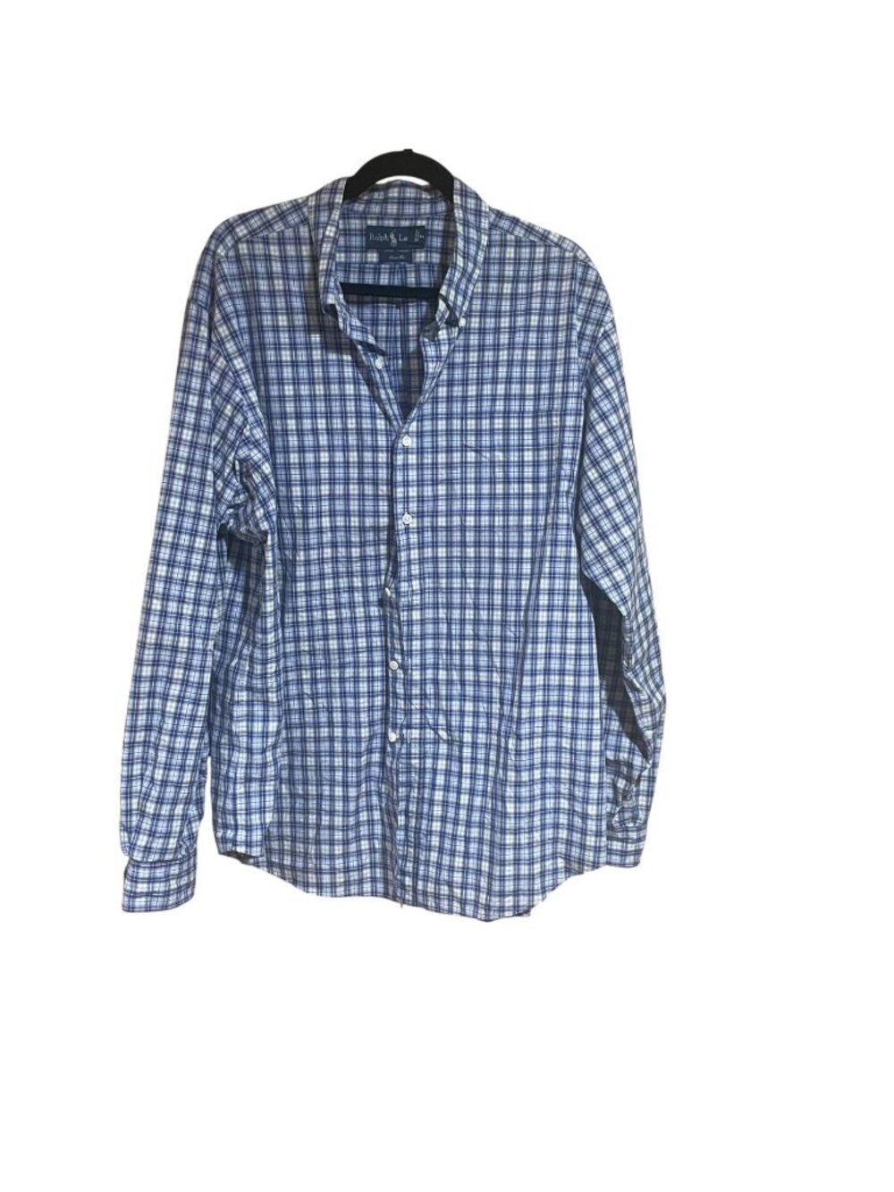 ralph lauren classic fit plaid shirt